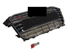 Audi A4 S4 2012-2015  Uyumlu Panjur Siyah Krom