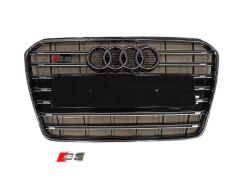 Audi A5 S5 2013-2015  Uyumlu Yedek Parça Panjur Siyah