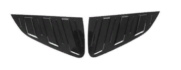 Volkswagen Polo Uyumlu Yedek Parça 2019+ Kelebek Cam Kaplama - Piano Black