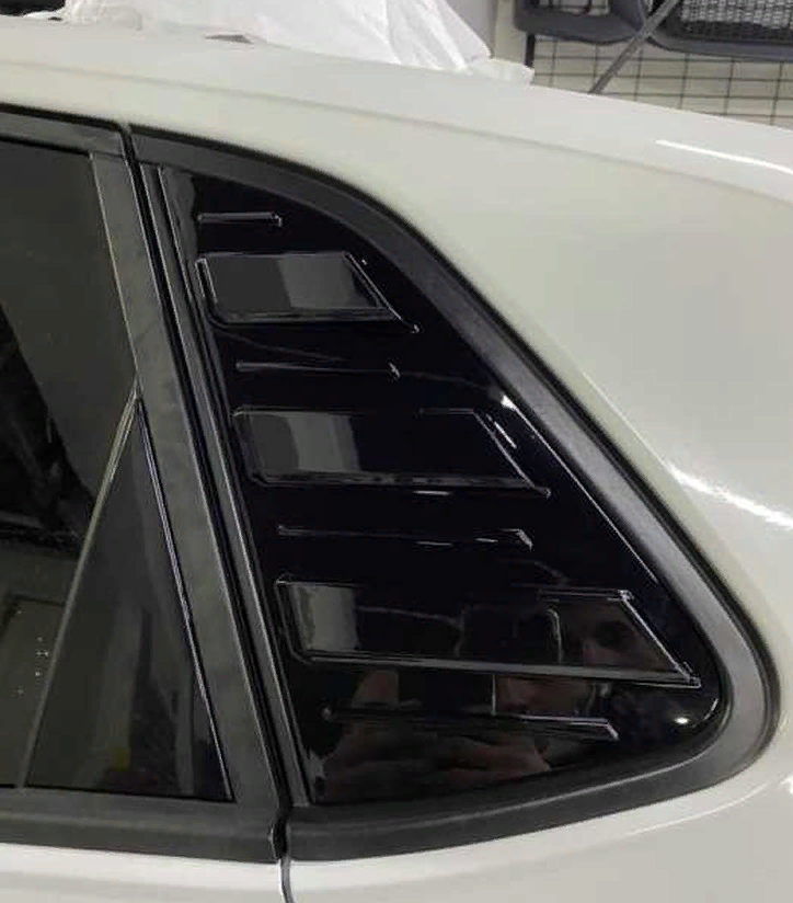Volkswagen Polo Uyumlu Yedek Parça 2019+ Kelebek Cam Kaplama - Piano Black