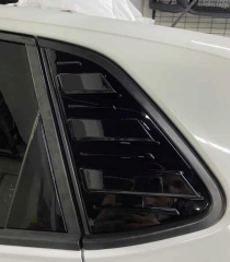 Volkswagen Polo Uyumlu Yedek Parça 2019+ Kelebek Cam Kaplama - Piano Black