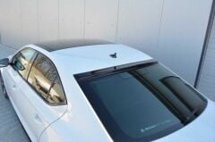 Skoda Super B Uyumlu 2015-2023 Cam Üstü Spoiler - Piano Black (Parlak Siyah)