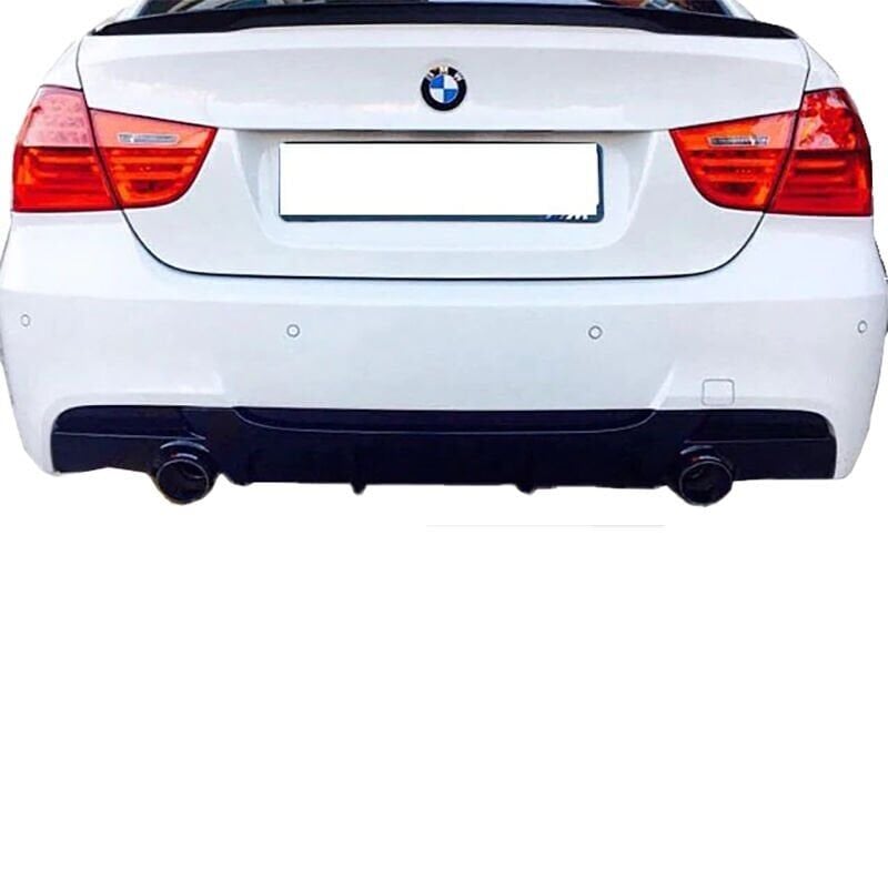Bmw E92 3 Serisi 2007-2013 Uyumlu Yedek Parça M Performance Difüzör Plastik Boyasız