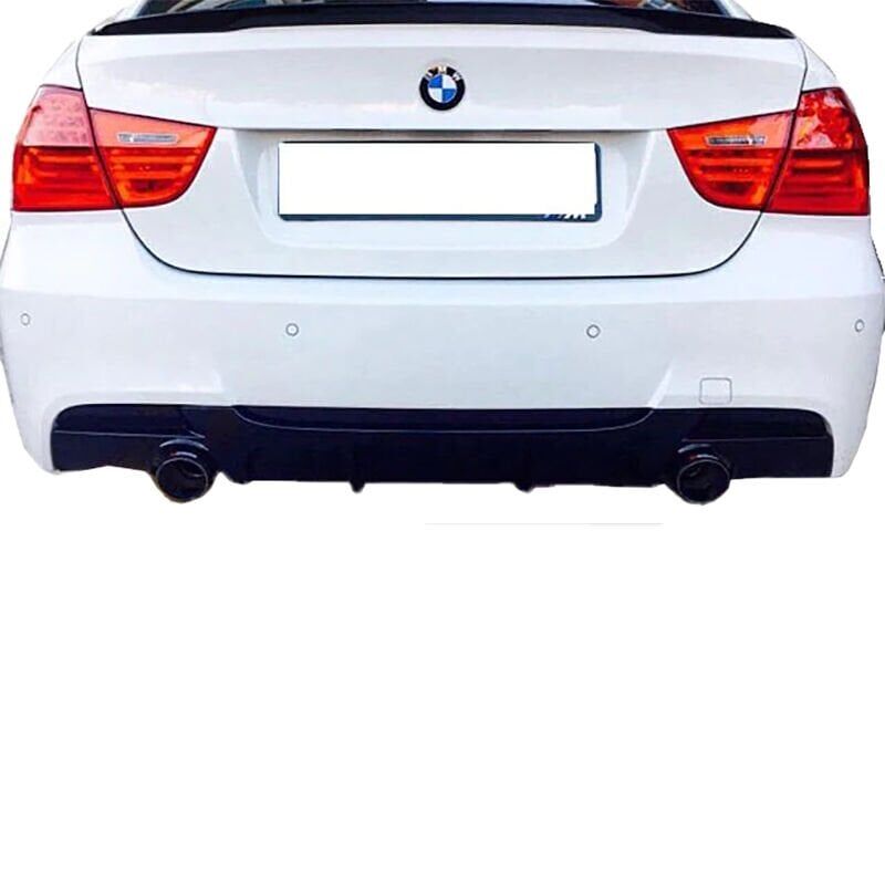 Bmw E92 3 Serisi 2007-2013 Uyumlu M Performance Difüzör Plastik Boyasız