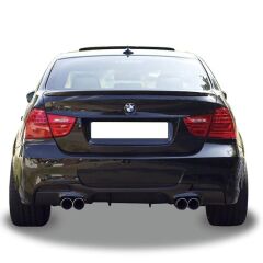 Bmw E92 3 Serisi 2007-2013 Uyumlu M Performance Difüzör Plastik Boyasız