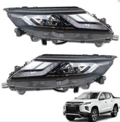 Mıtsubıshı L200 2019+ İçin Uyumlu Yedek Parça Led Far Yükseltme (Halojen Farlı Model Için)