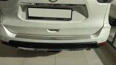 Nissan X-Trail 2014-2017 Uyumlu İçin Uyumlu Arka Tampon Üst Koruması B Dızayn Krom