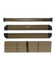 Alüminyum Büyük Masa + 2 Fırat Sandalye Set