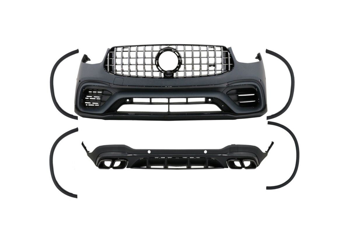 Mercedes X253 / GLC Serisi 2020+ Uyumlu Facelift AMG 63S Görünüm Body Kit