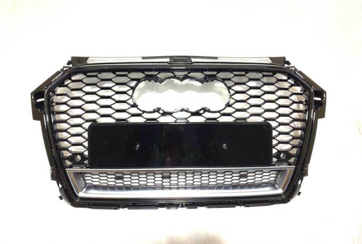 Audi A1 RS1 2016+ Uyumlu Yedek Parça Panjur Siyah