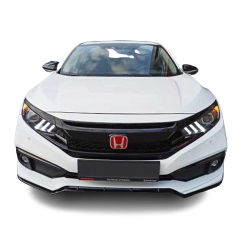 Honda Civic Fc5 Uyumlu 2016-2020 Makyajlı Kasa Ön Tampon Mugen Ön Ek
