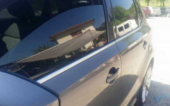 Volkswagen Polo 2009-2017 Uyumlu Yedek Parça Cam Çıtası Nikelaj