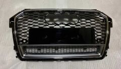 Audi A1 RS1 2016  Uyumlu Yedek Parça ve Sonrası Panjur Siyah Krom Çerçeve