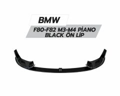 Bmw F80 M3 Sedan F82 M4 Coupe F83 M4 Cabrio 2014-2019 Uyumlu Taiwan Ön Lip