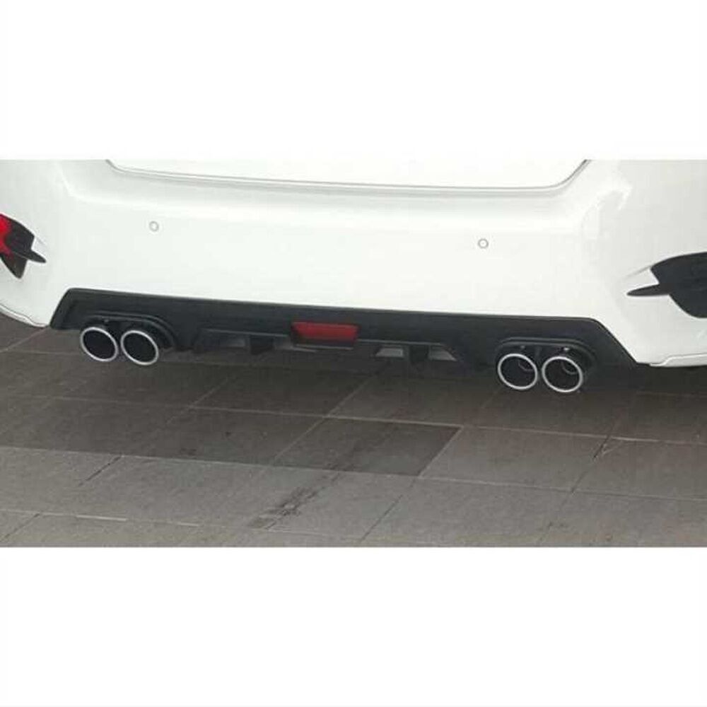 Honda Civic Fc5 Uyumlu 2016-2020 Çift Çıkış Difüzör