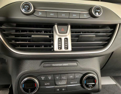 Ford Focus  Uyumlu 2019+ İkaz Düğme Kaplama Silver (abs)
