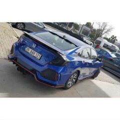 Honda Civic Fc5 Uyumlu Yedek Parça 2016-2020 Type-R Arka Tampon