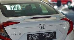 Honda Civic Fc5 Uyumlu Orta Boy Işıklı Spoiler (Boyasız)