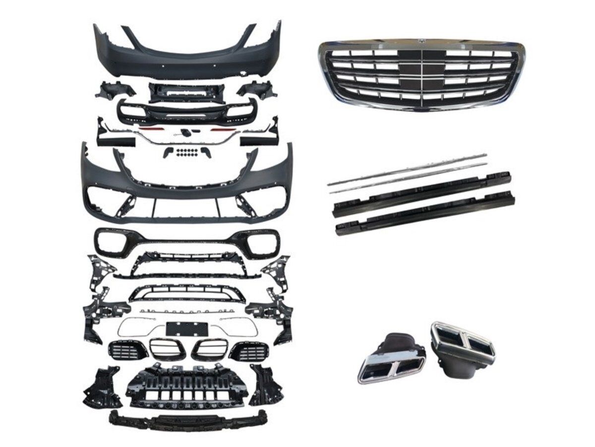 Mercedes W222 / S Serisi Uyumlu S63 Görünüm Body Kit