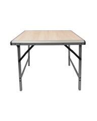 Mdf Katlanır Masa Küçük + 2 Mogan Sandalye Set