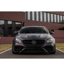 W213 E63 için 2016-2019 Amg Panjur Siyah