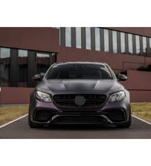 W213 E63 için 2016-2019 Amg Panjur Siyah