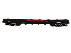 Honda Civic Fc5 Uyumlu 2016-2020 Difüzör Kare Egzoz Piano Black