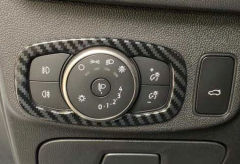 Ford Focus  Uyumlu  2019+ Kontrol Panel Kaplama Karbon (abs)