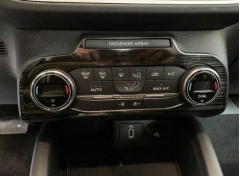 Ford Focus Uyumlu  2019+ Klima Panel Kaplama Tıtanyum Sıyah