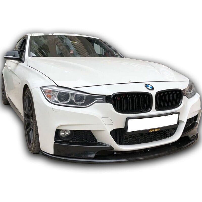 Bmw F30 - F31 3 Serisi 2012-2018 Uyumlu Yedek Parça M Performance Ön Lip Plastik Boyasız