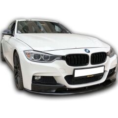 Bmw F30 - F31 3 Serisi 2012-2018 Uyumlu Yedek Parça M Performance Ön Lip Plastik Boyasız