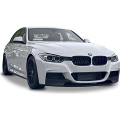 Bmw F30 - F31 3 Serisi 2012-2018 Uyumlu M Performance Ön Lip Plastik Boyasız