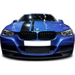 Bmw F30 - F31 3 Serisi 2012-2018 Uyumlu M Performance Ön Lip Plastik Boyasız