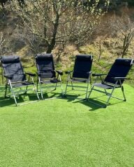 Katlanır Lüx Sandalye 4 Adet Set