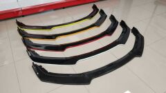 Honda Civic Fc5 Uyumlu  2016-2020 Ön Lip 3 Parça