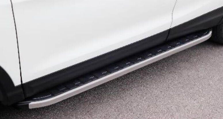 Ford Ranger Uyumlu 2012-2015 Off Road Yan Basamak (Quantum Chrome) Krom AQM4WD PNS01