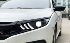Honda Civic Fc5 Uyumlu Yedek Parça 2016-2021 Animasyonlu Mustang Dizayn Led Far Takımı