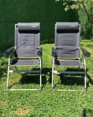 Katlanır Lüx Sandalye 2 Adet Set