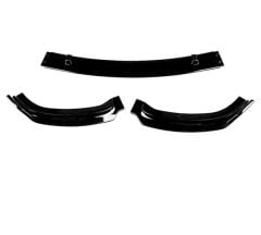Bmw 3 Serisi F30 2012-2018 Uyumlu Luxury Ön Lip-Piano Black