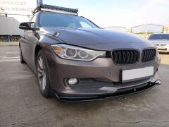 Bmw 3 Serisi F30 2012-2018 Uyumlu Yedek Parça Luxury Ön Lip-Piano Black