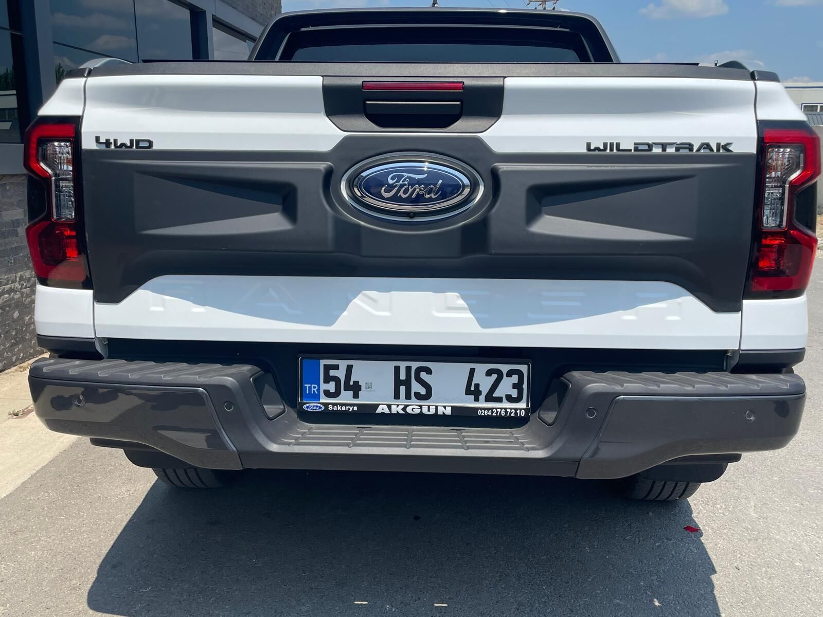 Ford Ranger 2023 Uyumlu  Arka Kapak Yazı
