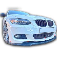 Bmw E92 3 Serisi 2007-2010 Uyumlu Yedek Parça M Performance Ön Lip Plastik Boyasız