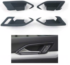 Volkswagen Golf 8 Uyumlu Yedek Parça İç Kapı Açma Kolu Kaplama - Karbon