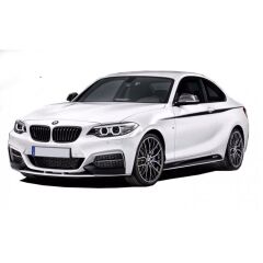 Bmw F22 2 Serisi 2013-2019 Uyumlu M Performance Ön Lip Plastik Boyasız