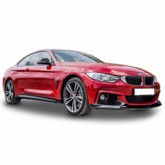 Bmw F32 - F33 - F36 4 Serisi 2013-2020 Uyumlu M Performance Ön Lip Plastik Boyasız