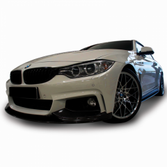 Bmw F32 - F33 - F36 4 Serisi 2013-2020 Uyumlu M Performance Ön Lip Plastik Boyasız