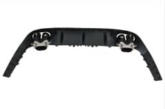 E Coupe 2017+ C238 Uyumlu Difüzör v eSiyah Egzoz Seti [Coupe&Cabrio)