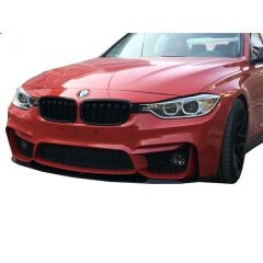 Bmw F30 - F31 3 Serisi 2012-2018 M3 Uyumlu  Ön Lip Plastik Boyasız