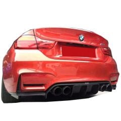 Bmw F80 - F82 - F83 3-4 Serisi 2013-2020 M3 M4 Uyumlu  Vörsteiner Difüzör Plastik Boyasız