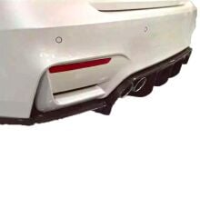 Bmw F80 - F82 - F83 3-4 Serisi 2013-2020 M3 M4 Uyumlu  Vörsteiner Difüzör Plastik Boyasız